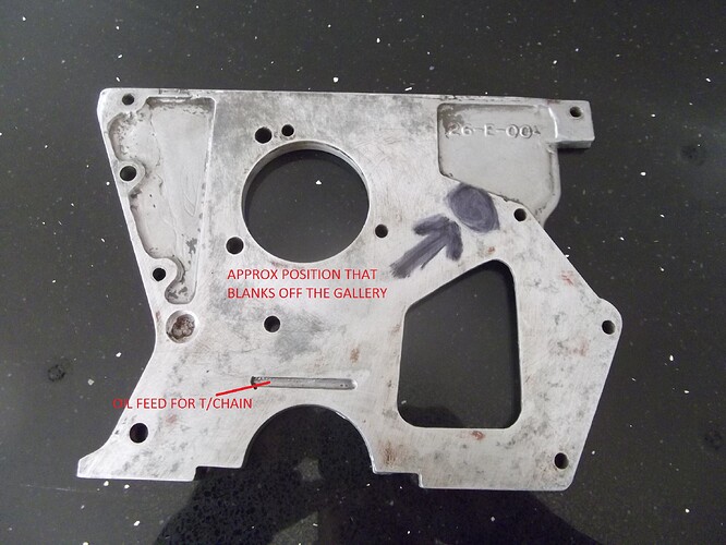 711M Block Twin Cam Oil Passage - Elan Discussions