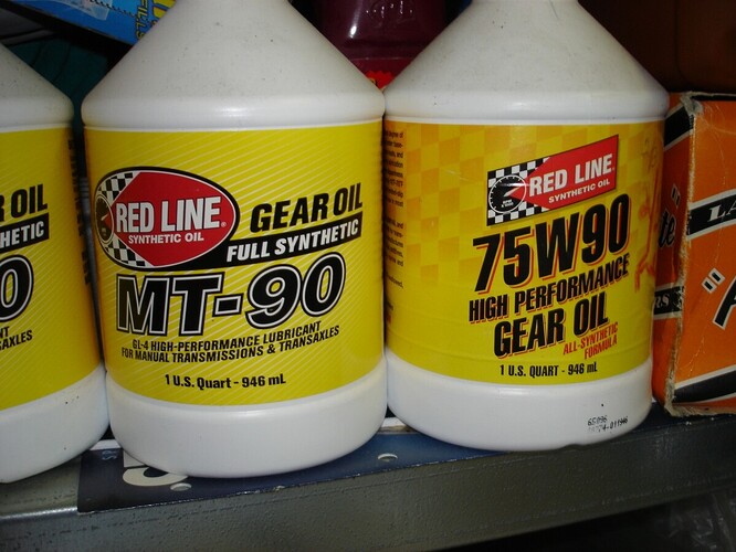 Red Line Diff Oil Gearbox and Diff Oil - Elan Discussions - LotusElan.net