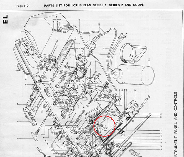 Steering Column Upper Bracket - Elan Discussions - LotusElan.net
