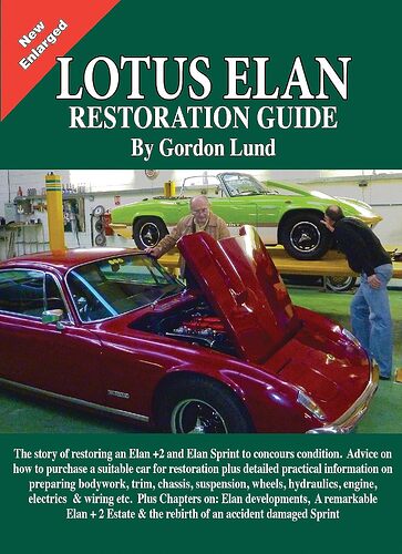 Lotus Elan Restoration Guide by Gordon Lund - Books - LotusElan.net