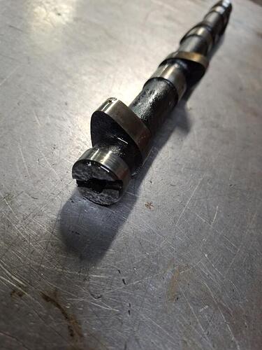 Elan camshaft